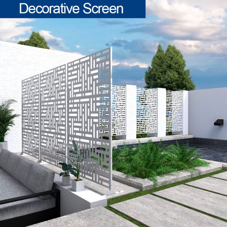 Decorative aluminum panel - project application
