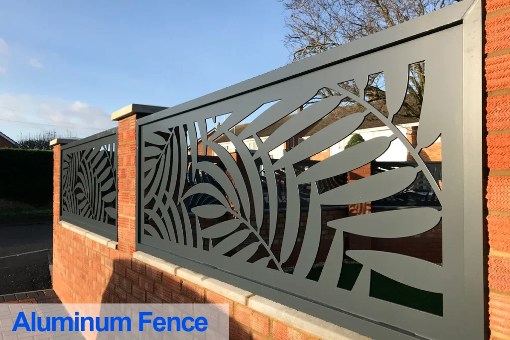 Aluminum louver - project application