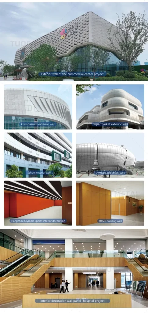 Aluminum louver - project application