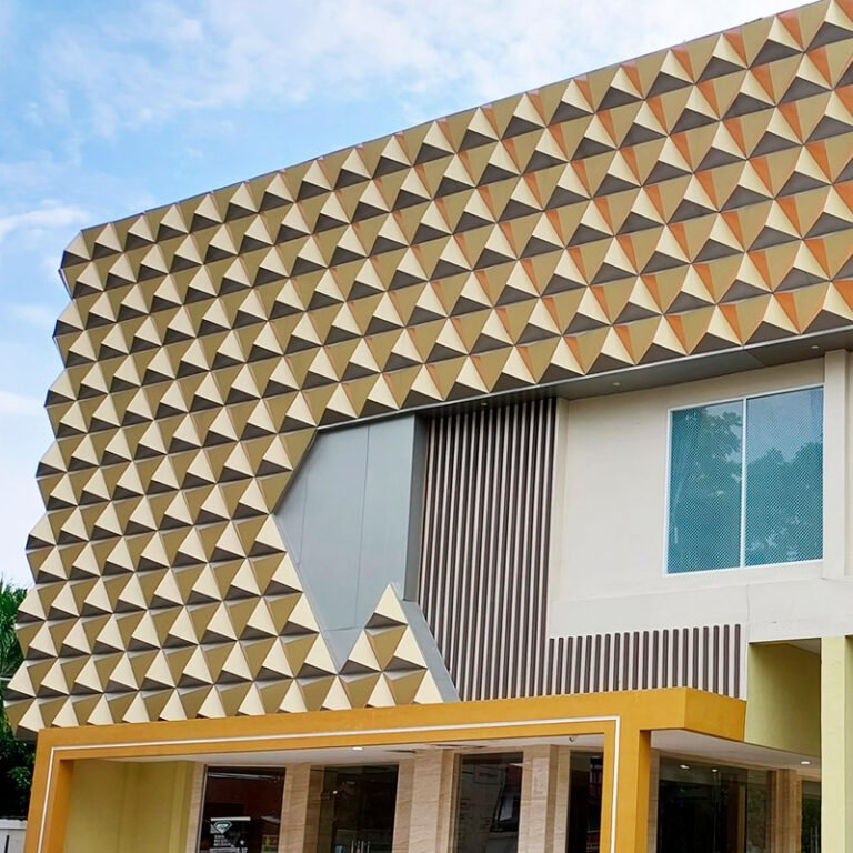 Aluminum solid panel - project application