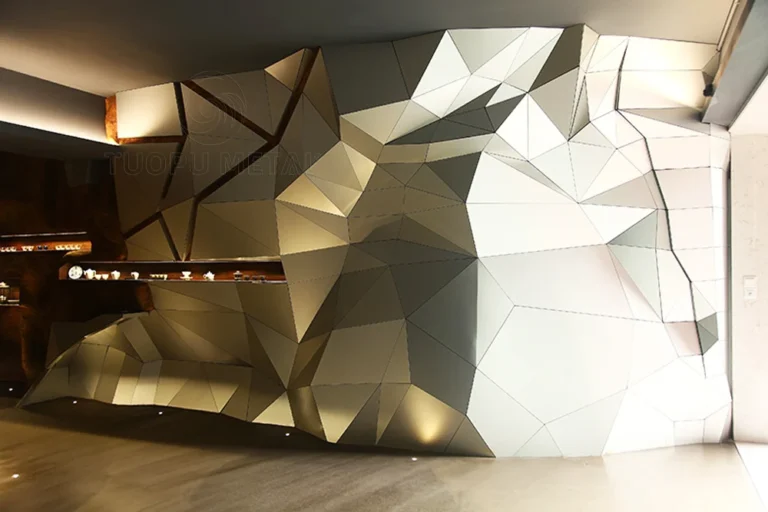 Aluminum curtain wall panel for Museum Atriums - project application