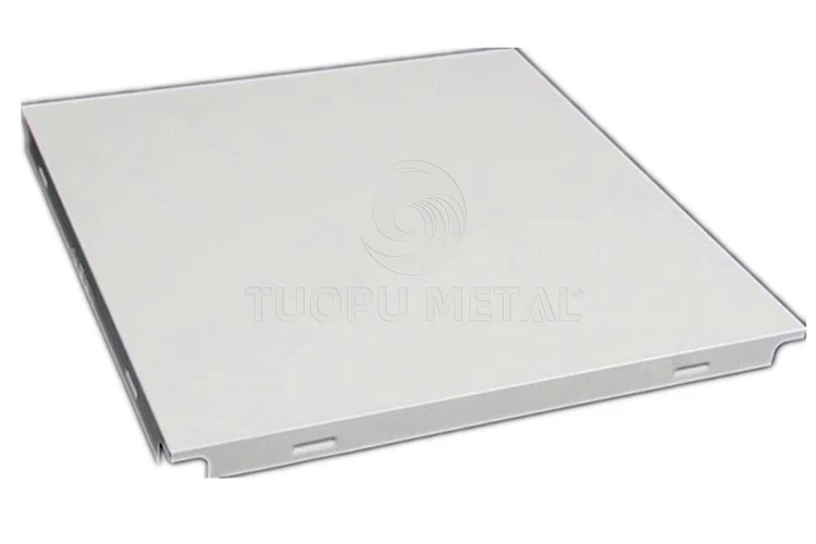 Clip-in aluminum ceiling tile for Train Stations - project application