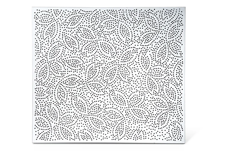 Perforated aluminum panel for Hospital Corridors - project application