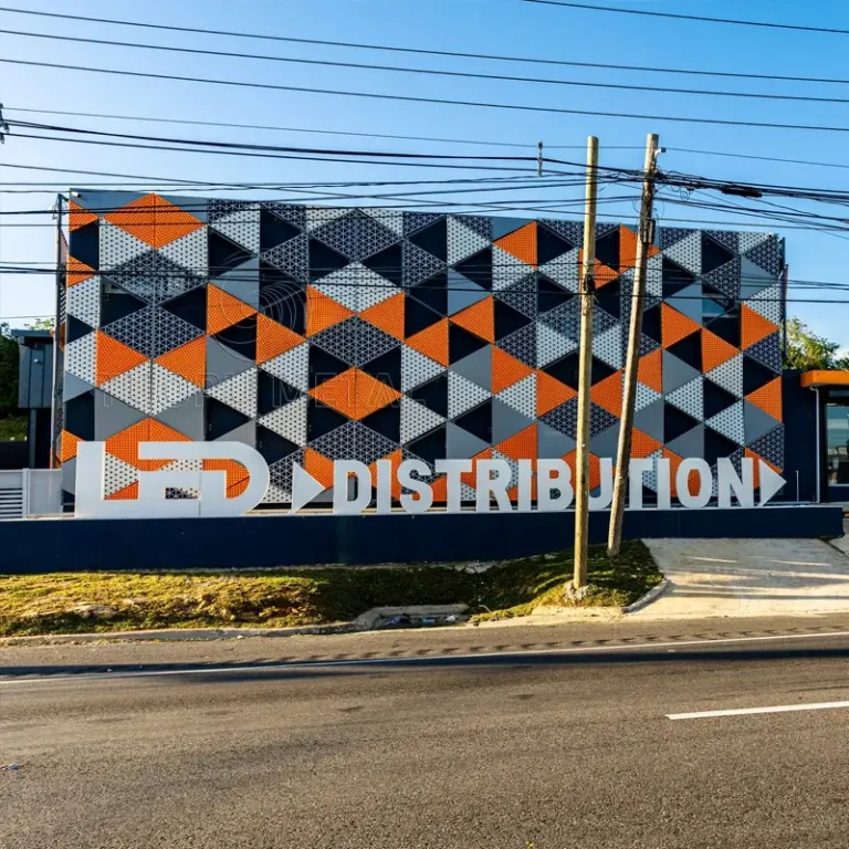 Perforated aluminum panel for Airport Terminals - project application