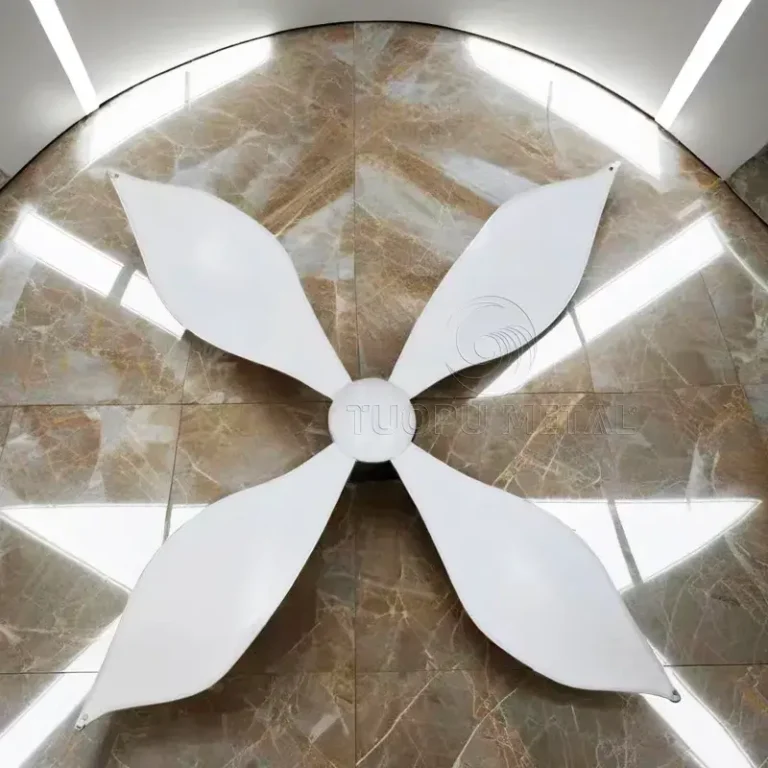 Aluminum curtain wall panel for Museum Atriums - detail view