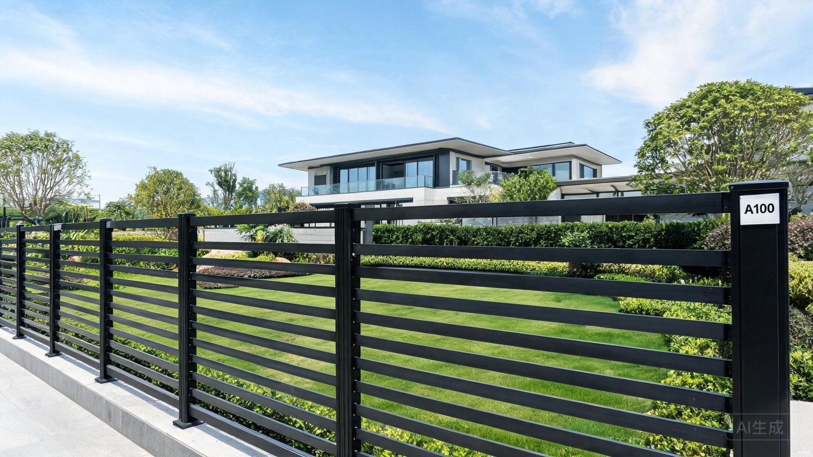 Classic Aluminum Fence A100: Minimalist Security for 2026 Property Development