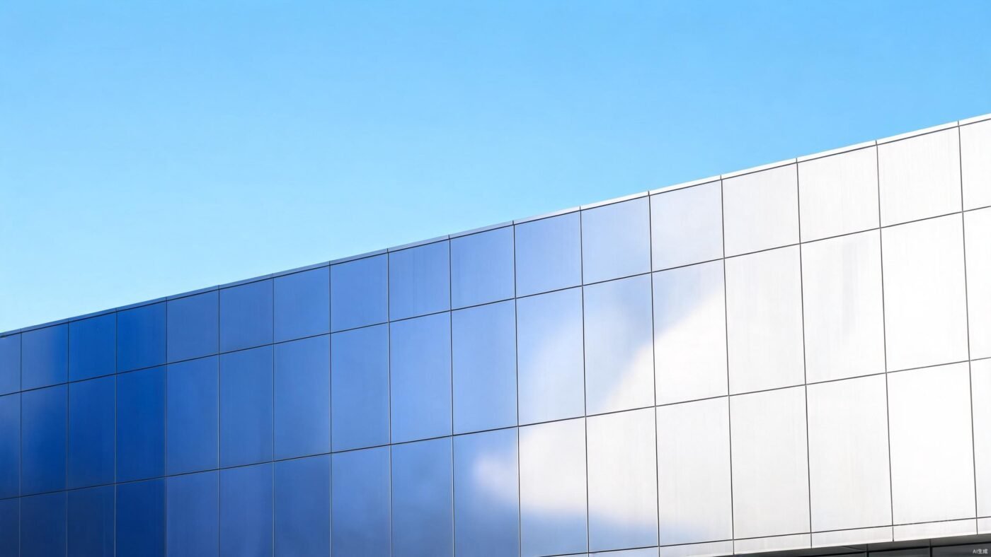 Clip-in aluminum ceiling tile - project application